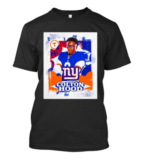 Colton Hood New York Giants 2026 Draft NY Giants Football T-Shirt