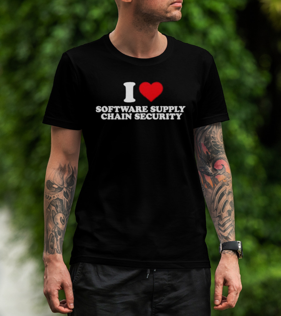 I Love Software Supply Chain Security T-Shirt