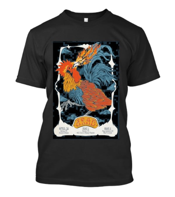Joe Russo's Almost Dead Rooster Tour April 30 Dallas 2026 House Of Blues T-Shirt