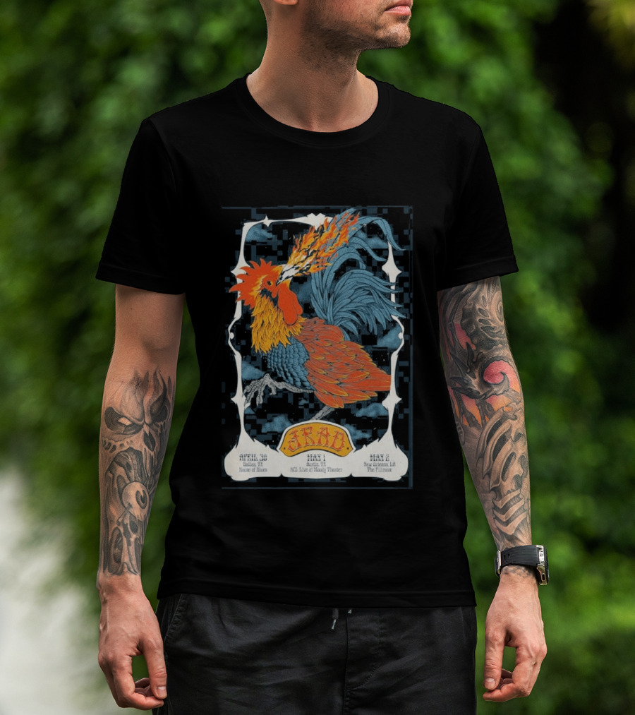 Joe Russo's Almost Dead Rooster Tour April 30 Dallas 2026 House Of Blues T-Shirt