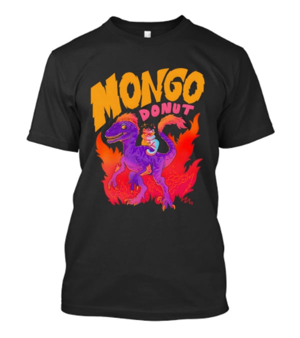 Mongo Donut Dungeon Crawler Carl Dinosaur T-Shirt