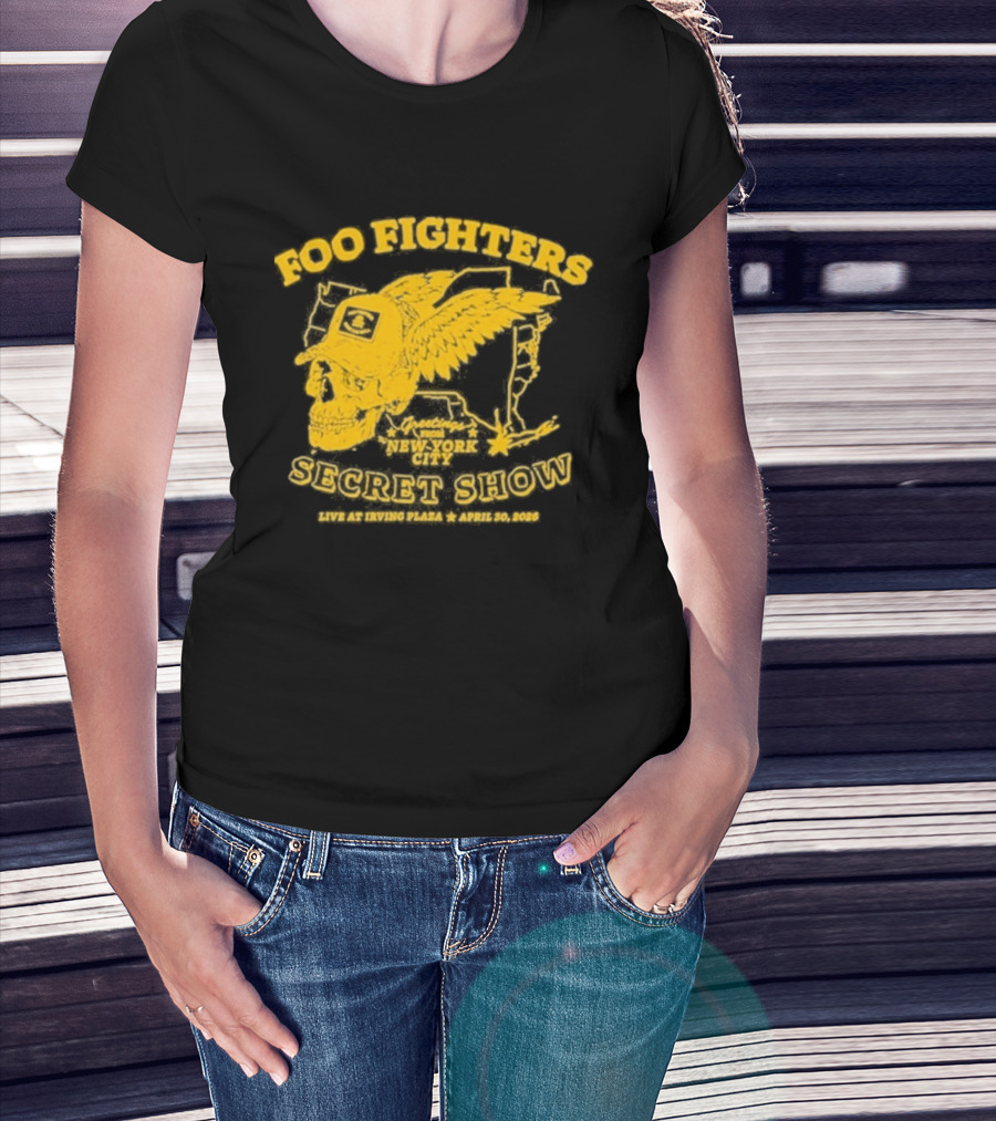New York City Foo Fighters Secret Show Live At Irving Plaza April 30 2026 T-Shirt