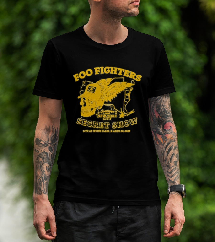 New York City Foo Fighters Secret Show Live At Irving Plaza April 30 2026 T-Shirt