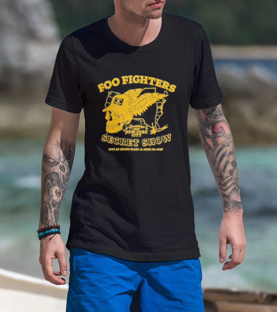 New York City Foo Fighters Secret Show Live At Irving Plaza April 30 2026 T-Shirt