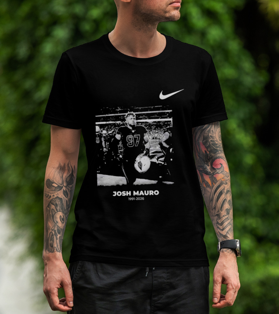 Nike Tribute Josh Mauro 1991 2026 Thank You For Memory T-Shirt