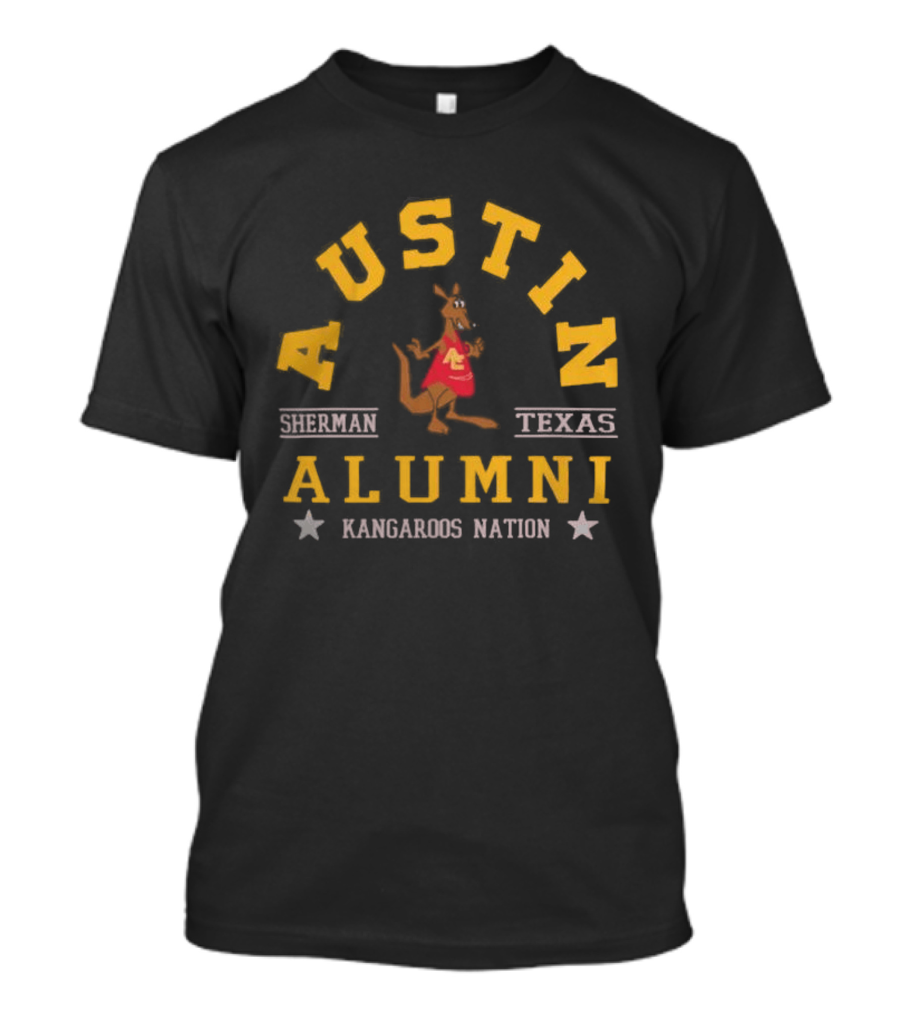 Austin Sherman Texas Alumni Kangaroos Nation T-Shirt