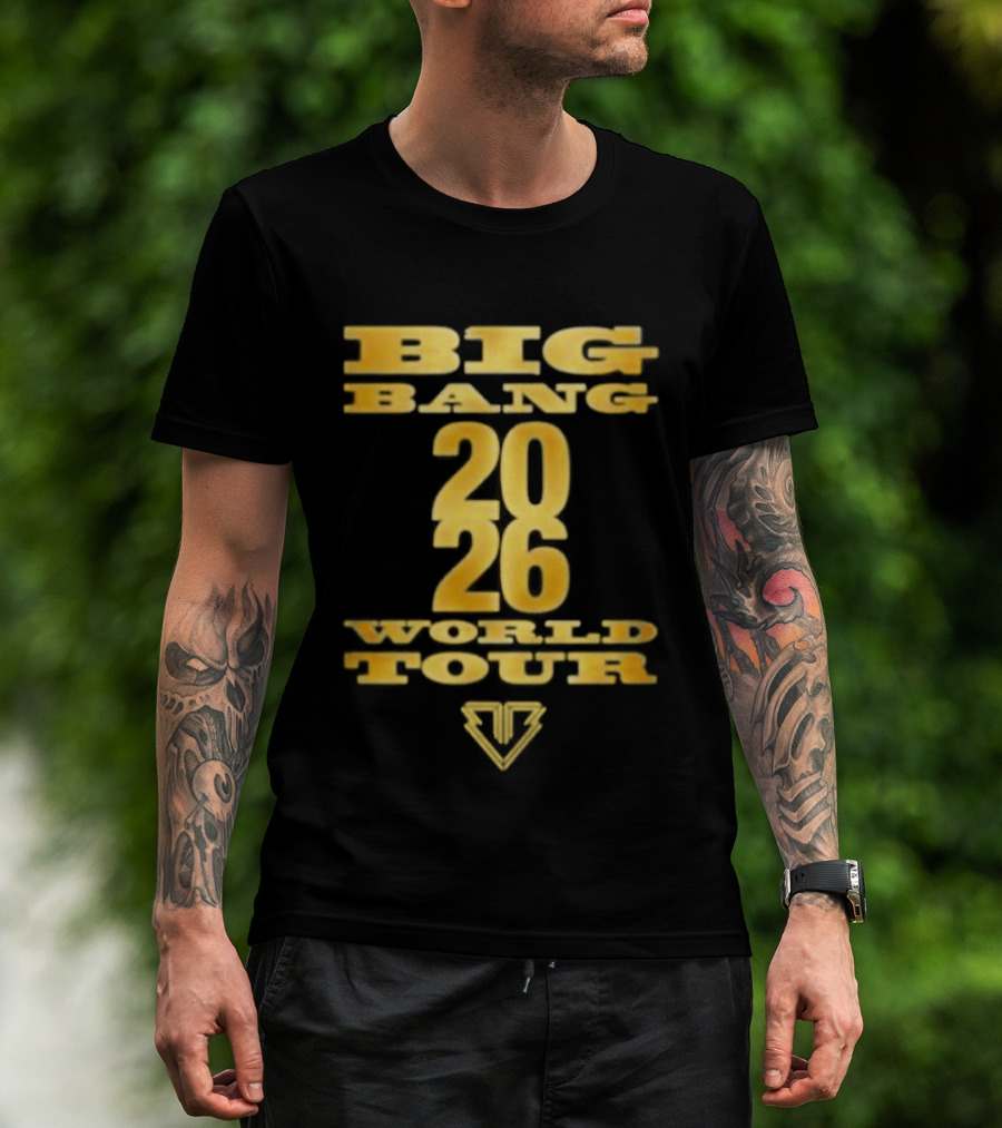 Big Bang 2026 World Tour Anniversary Original 20th T-Shirt