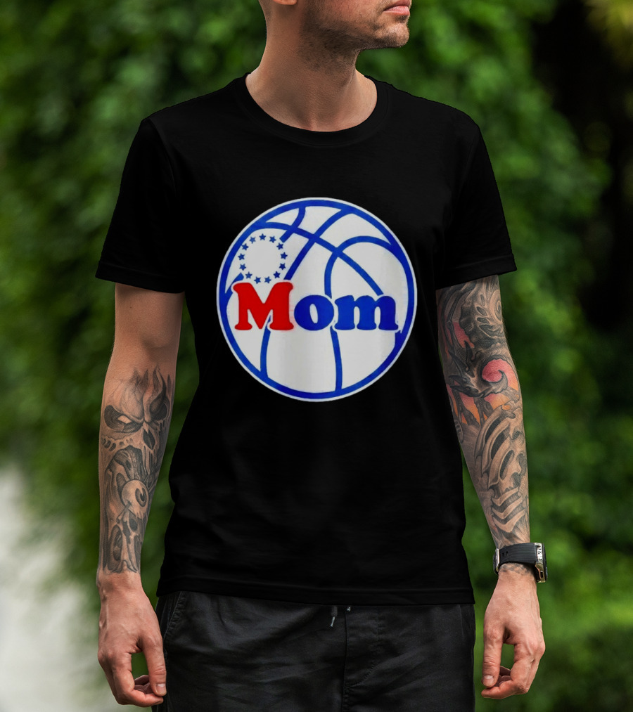 Philadelphia 76ers Basketball Mom 2026 T-Shirt