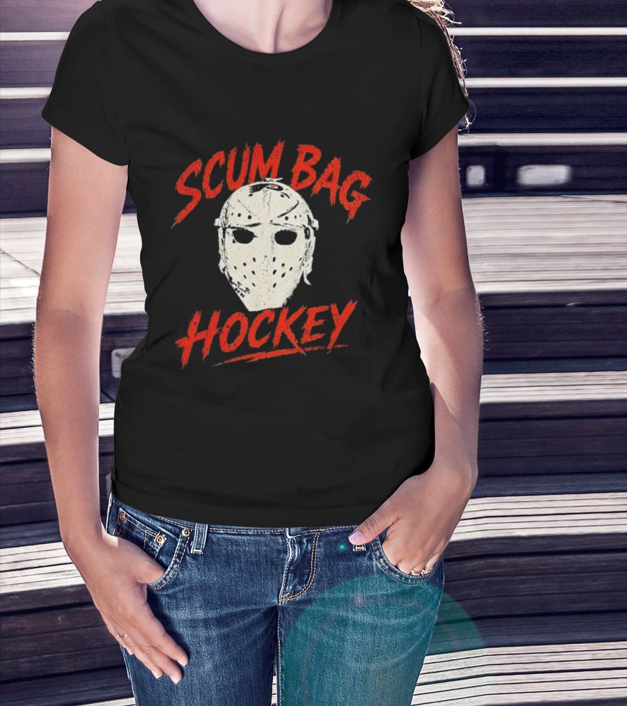 Philadelphia Flyers Scum Bag Hockey Mask T-Shirt