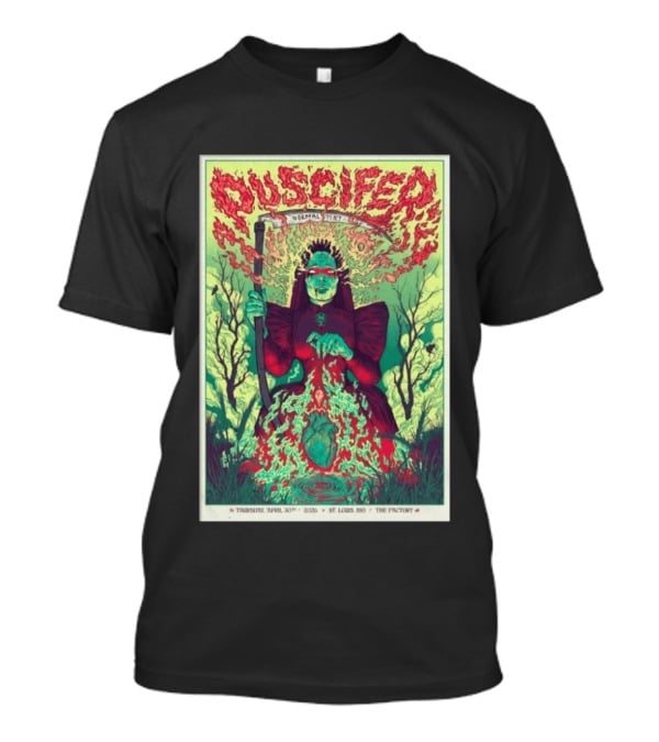 Puscifer Normal Isn't Chesterfield MO Apr 30 2026 St Louis MO The Factory T-Shirt