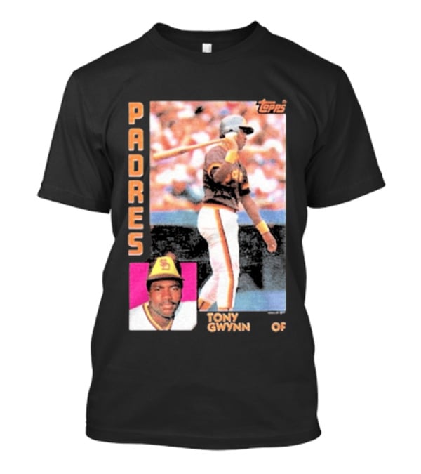 San Diego Padres Tony Gwynn 2026 Topps Baseball Card T-Shirt