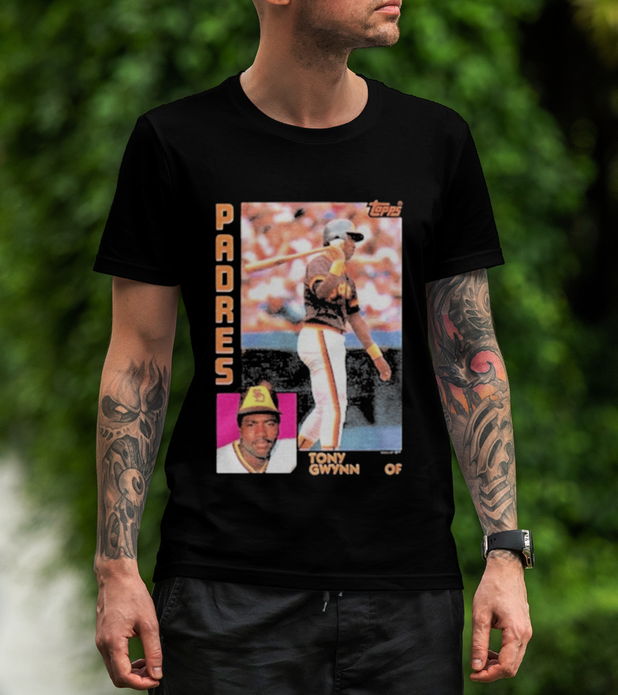 San Diego Padres Tony Gwynn 2026 Topps Baseball Card T-Shirt