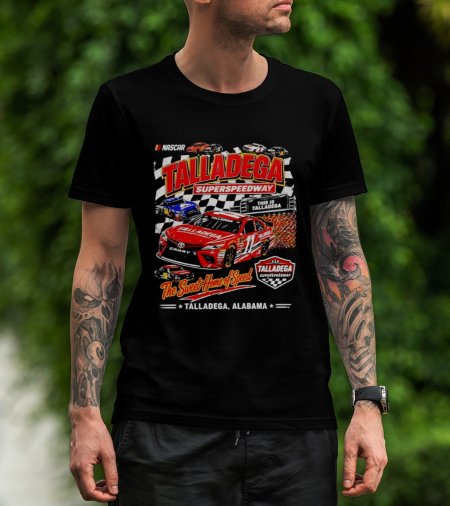 Talladega Superspeedway NASCAR The Sweet Home Of Speed Talladega Alabama Racing T-Shirt