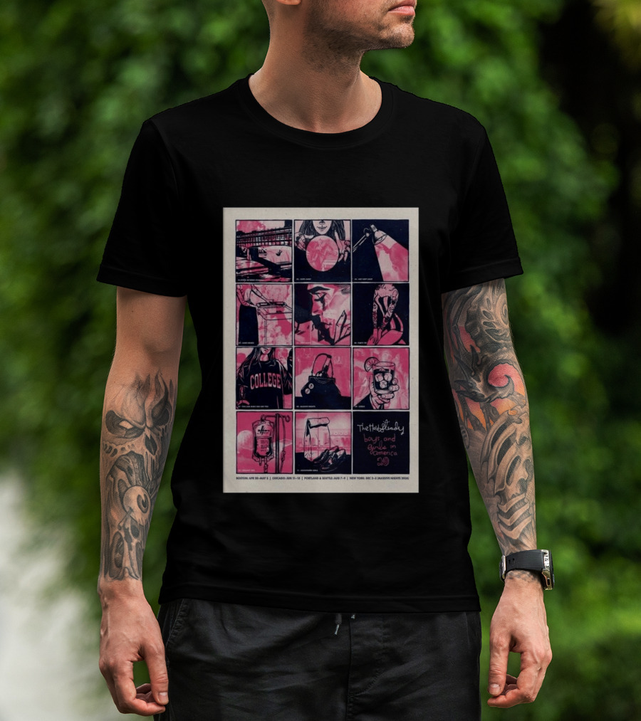 The Hold Steady Boys And Girls In America Tour Boston April 30 May 2 2026 T-Shirt