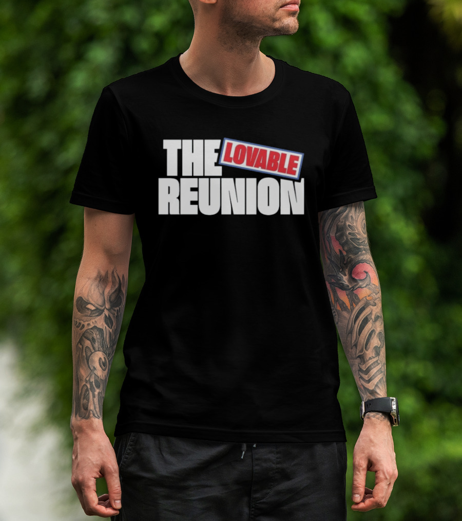 The Lovable Reunion Classic 80s T-Shirt