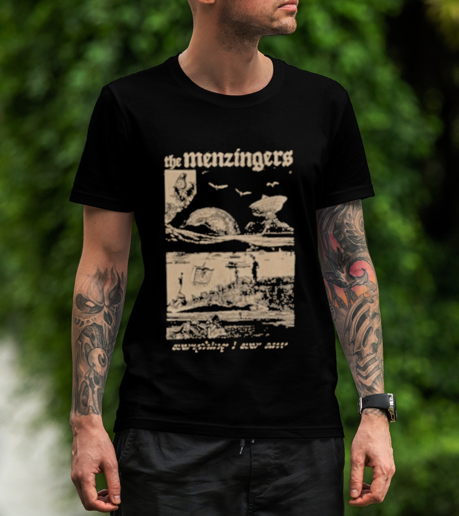 The Menzingers Landscape Metaphor Cities Wander Songs T-Shirt