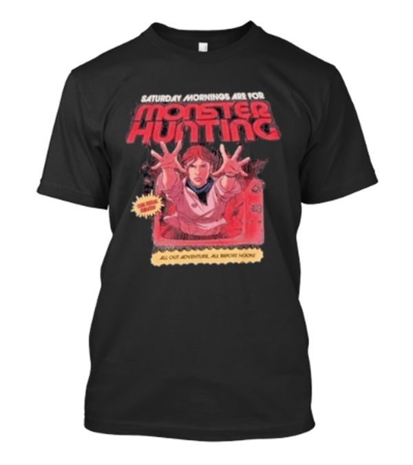 Saturday Mornings Are For Monster Hunting Vatokyo All Out Adventure All Broke None T-Shirt