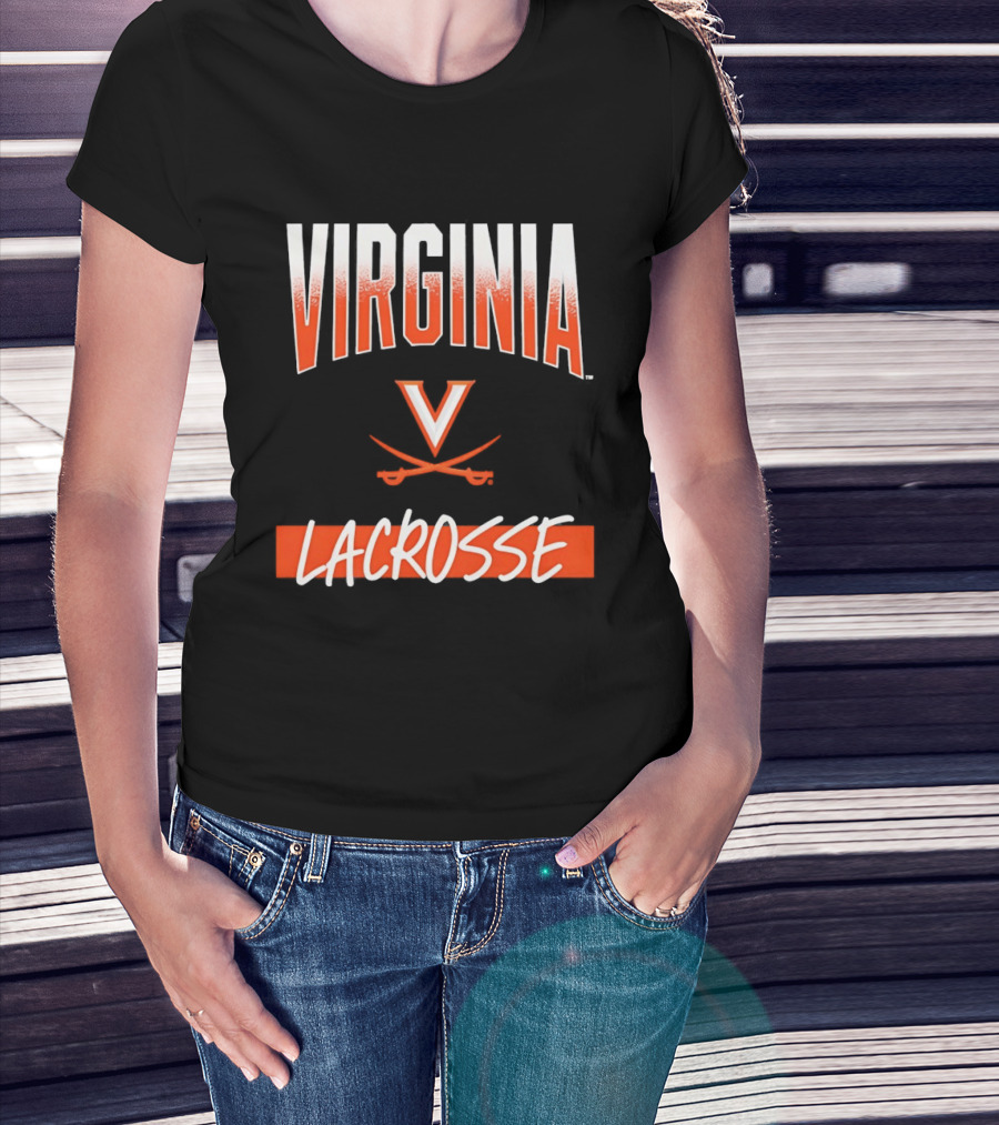 Virginia Cavaliers Lacrosse Bold Team Spirit T-Shirt