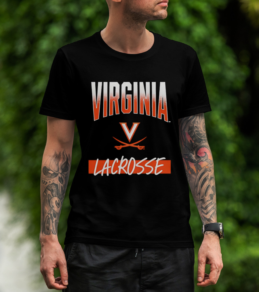 Virginia Cavaliers Lacrosse Bold Team Spirit T-Shirt