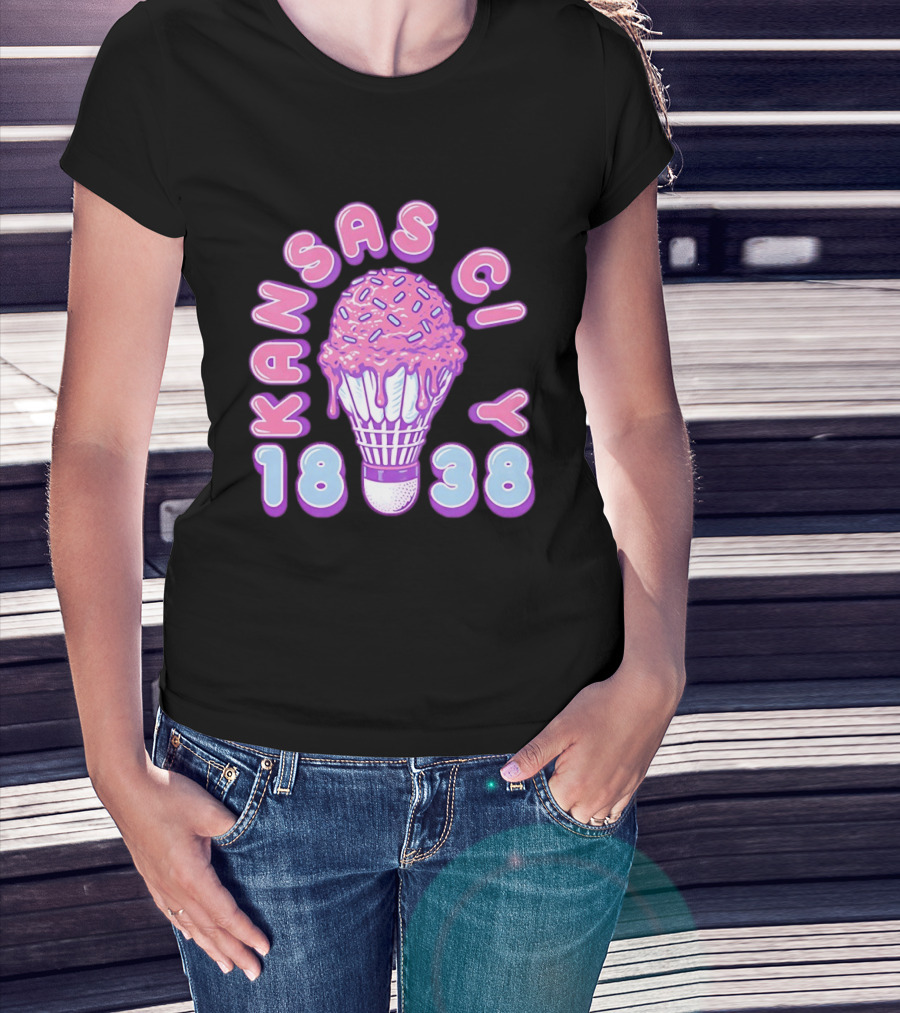 Kansas City Ice Cream 1838 Where I'm From T-Shirt