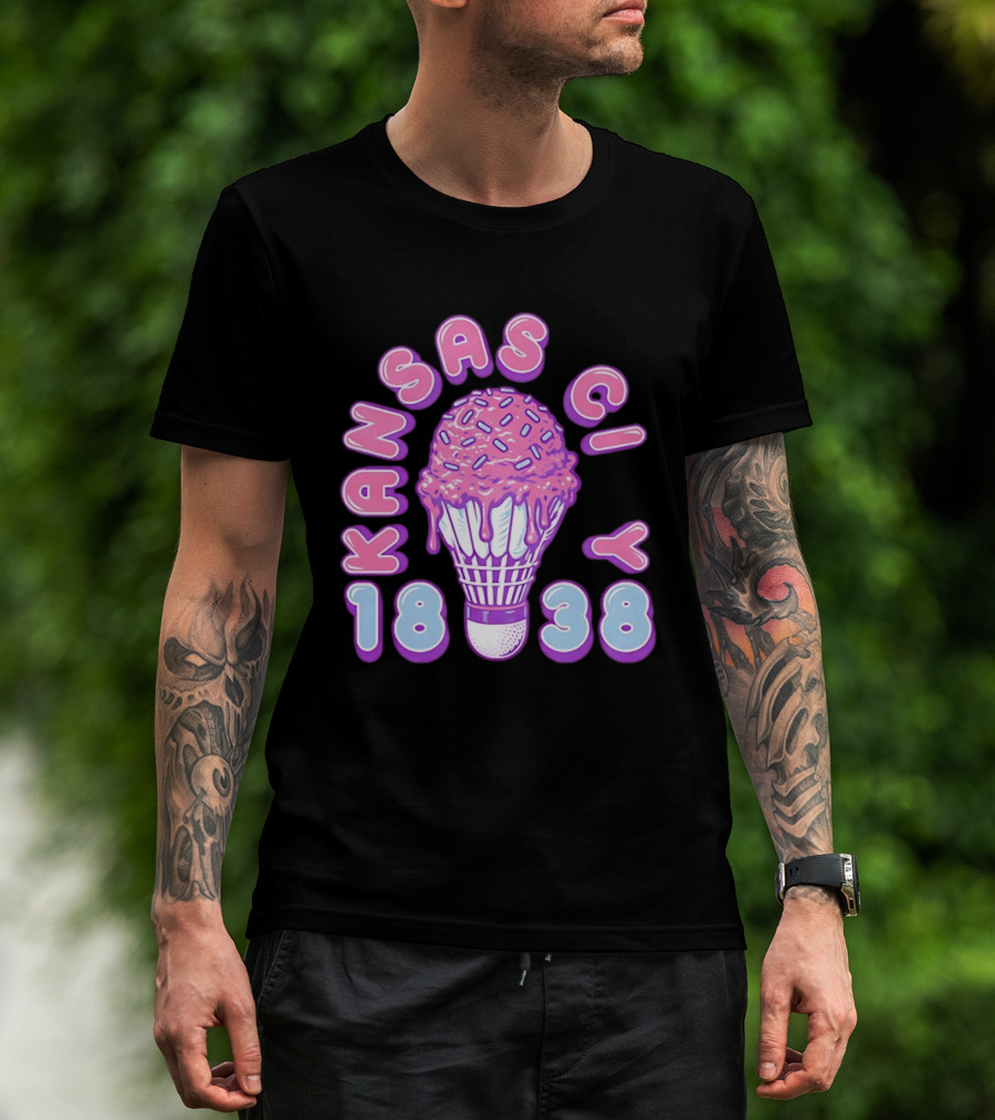 Kansas City Ice Cream 1838 Where I'm From T-Shirt