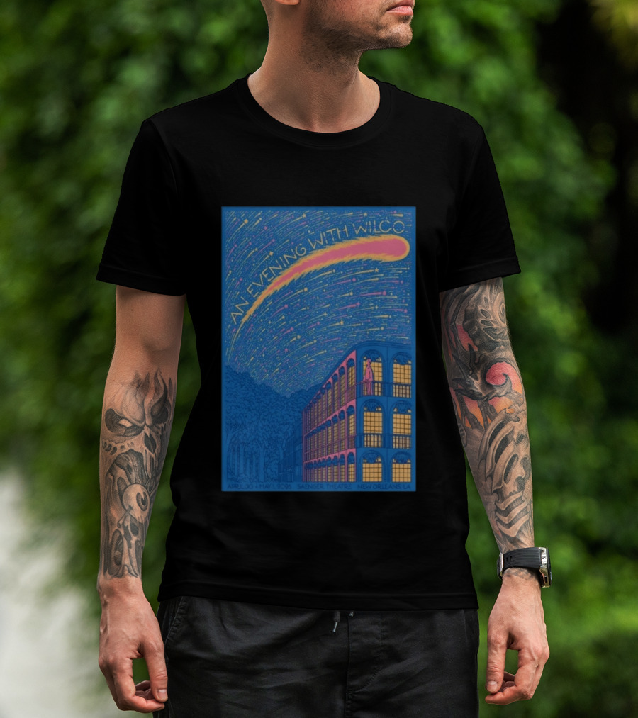 An Evening With Wilco Saenger Theatre New Orleans April 30 May 1 2026 T-Shirt