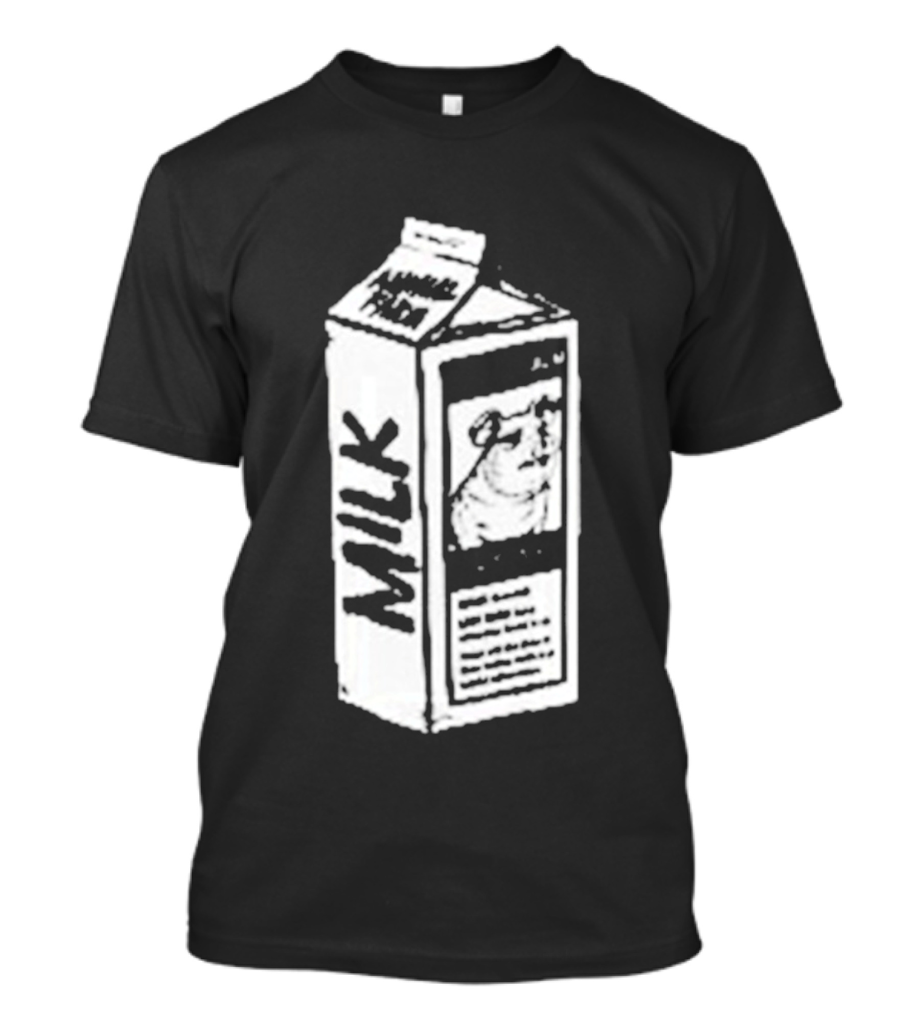 Angel Animal Farm MILK Missing Pig T-Shirt