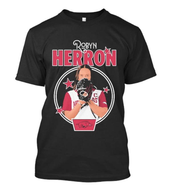 Arkansas Razorbacks Softball Robyn Herron T-Shirt