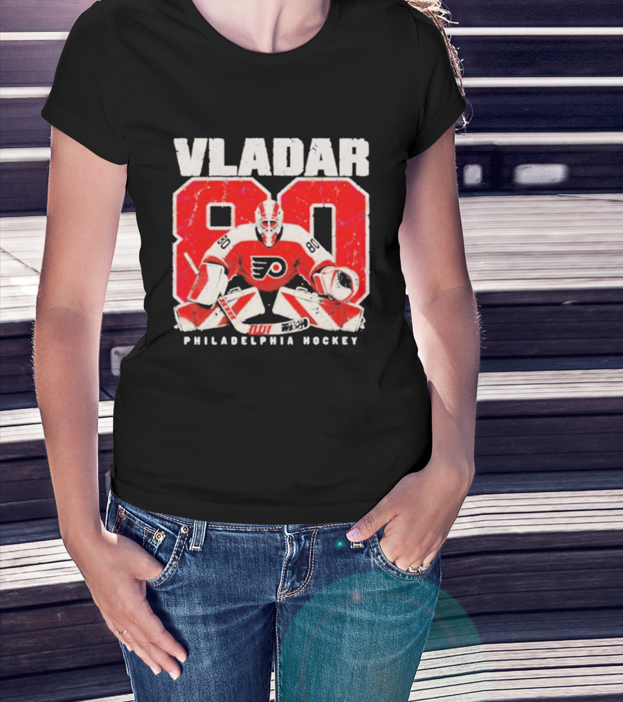 Vladar 80 Philadelphia Hockey T-Shirt