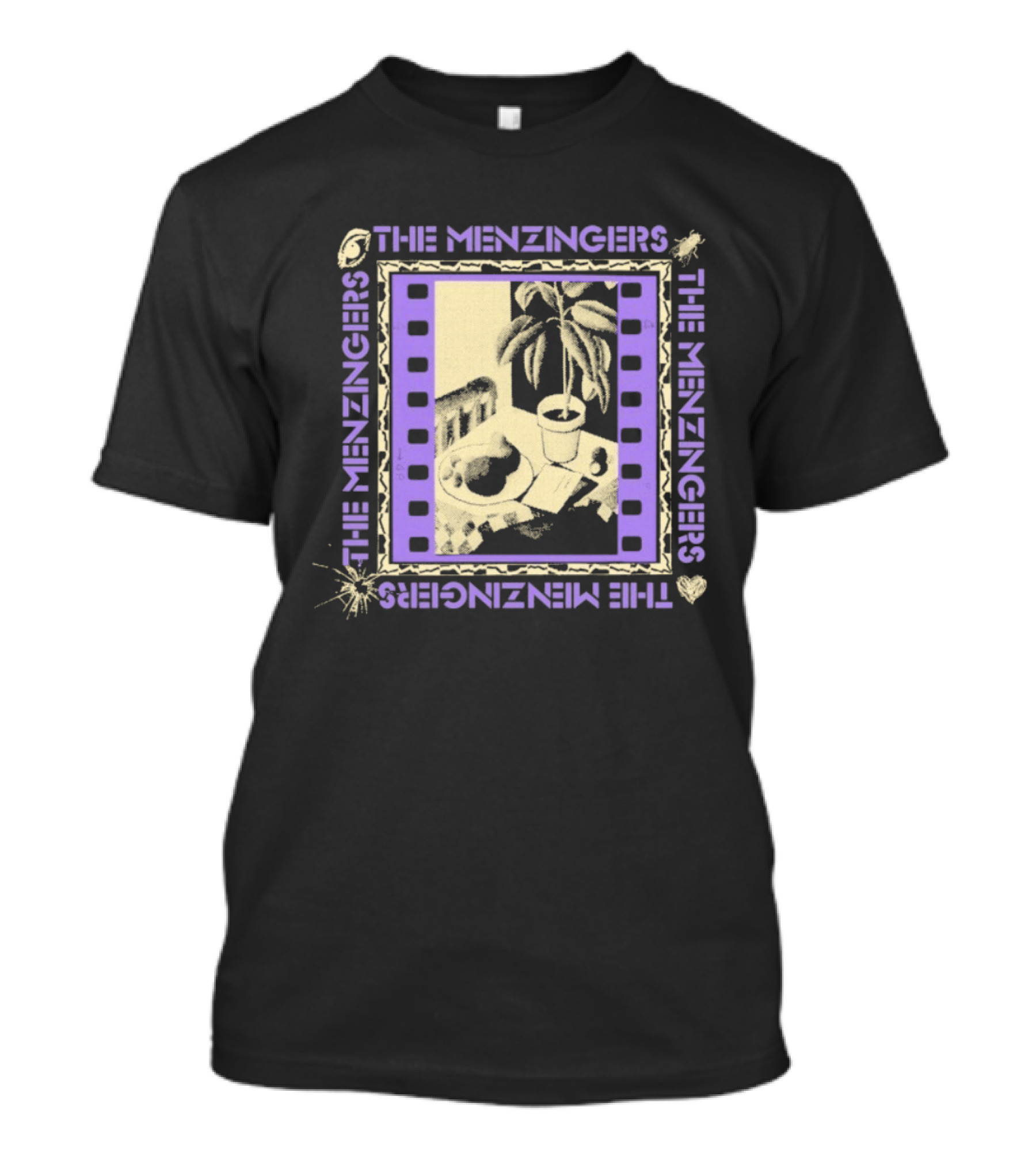 The Menzingers Plant Film Strip Aesthetic T-Shirt