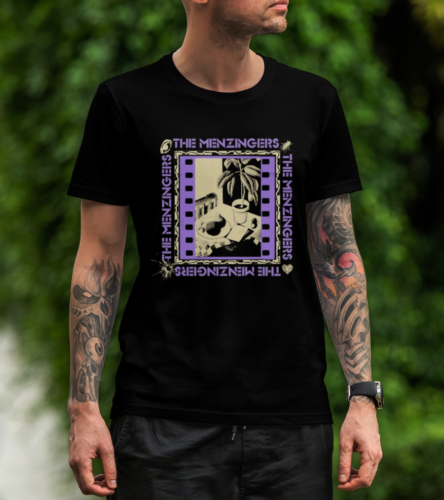 The Menzingers Plant Film Strip Aesthetic T-Shirt