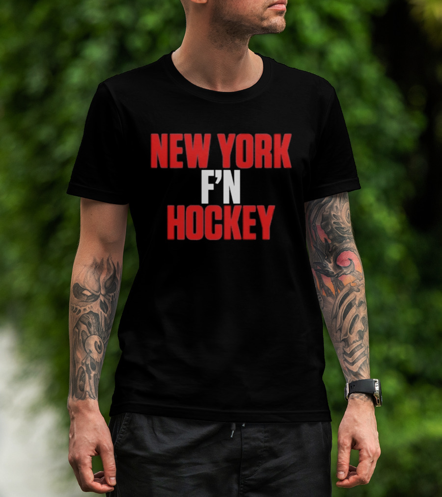New York F'n Hockey New York Rangers NHL Team T-Shirt