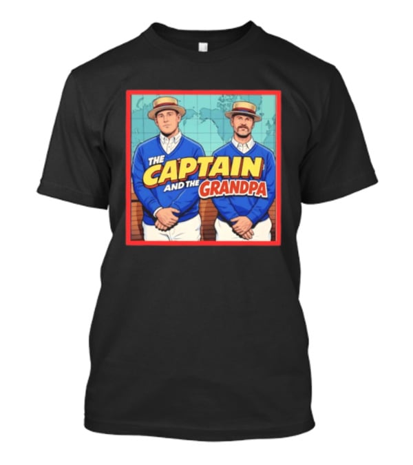 David Ross Anthony Rizzo The Captain And The Grandpa Chicago Cubs T-Shirt