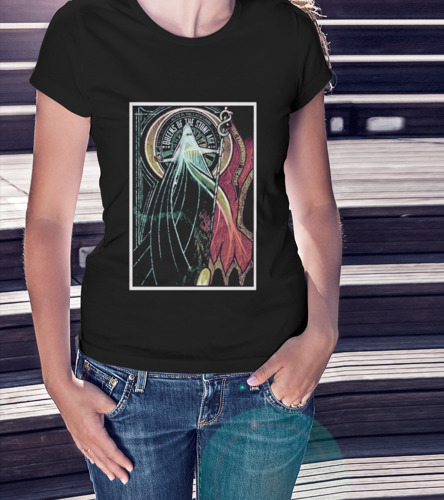Queens Of The Stone Age Alive In The Catacombs Tour Seattle April 29 2026 T-Shirt