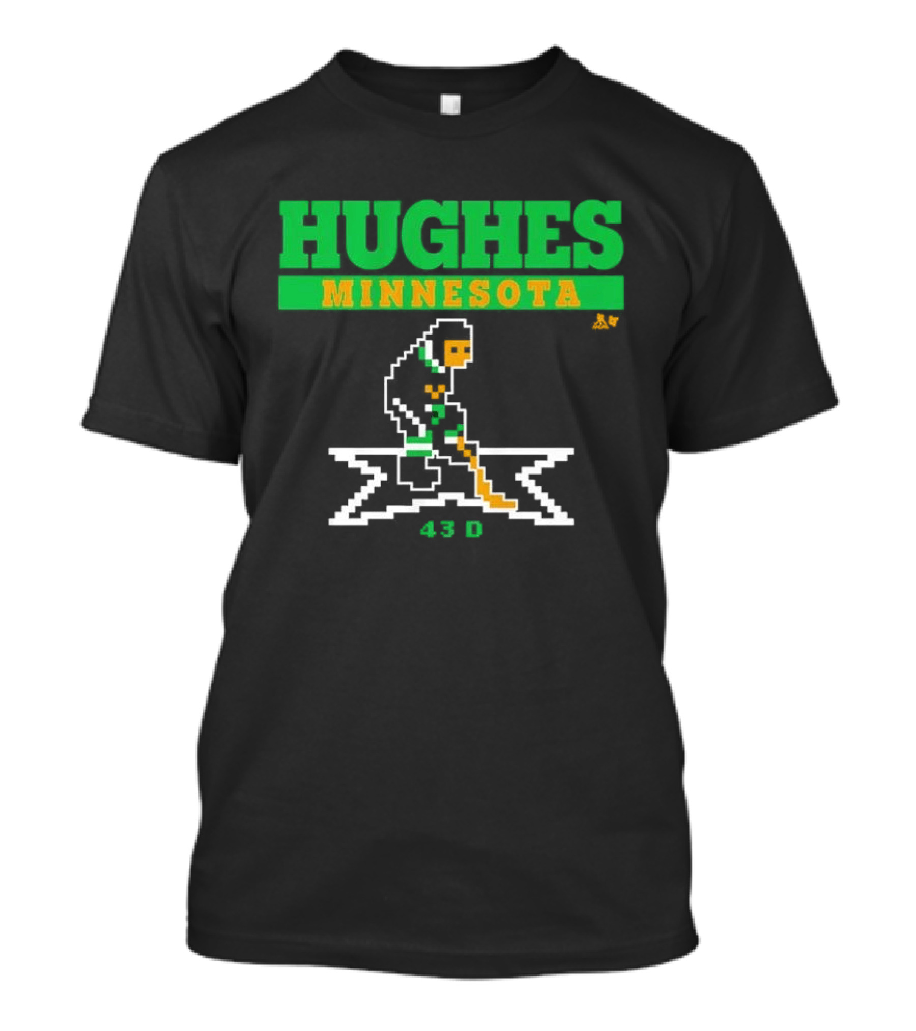 Hughes Minnesota Vintage 43 Hockey T-Shirt