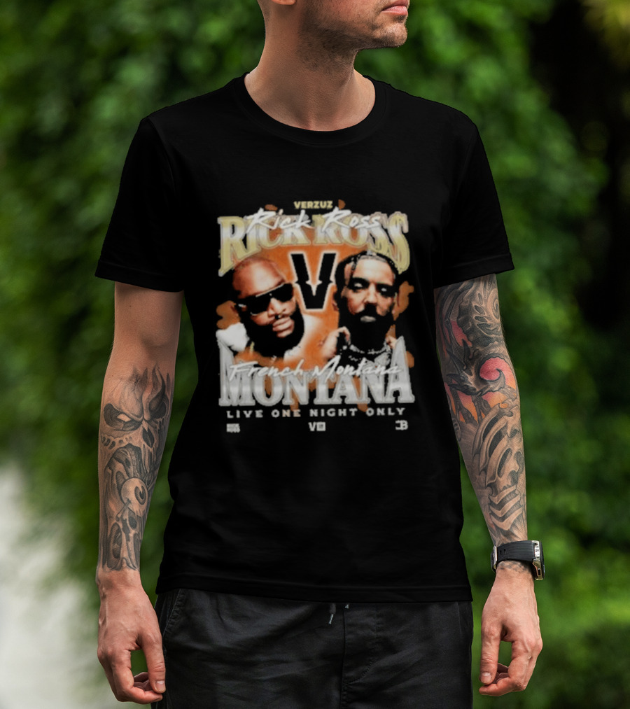 Rick Ross X French Montana Live One Night Only Verzuz Event Vibes T-Shirt