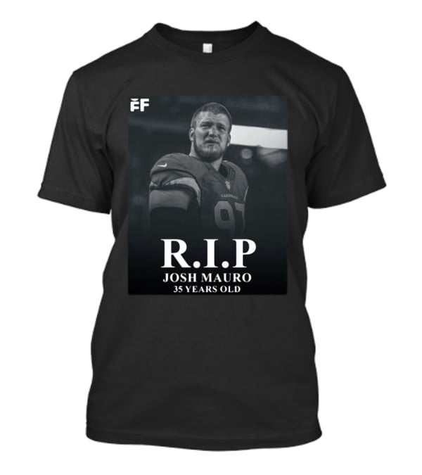 RIP Josh Mauro 97 Cardinals Tribute FF Logo 35 Years Old T-Shirt