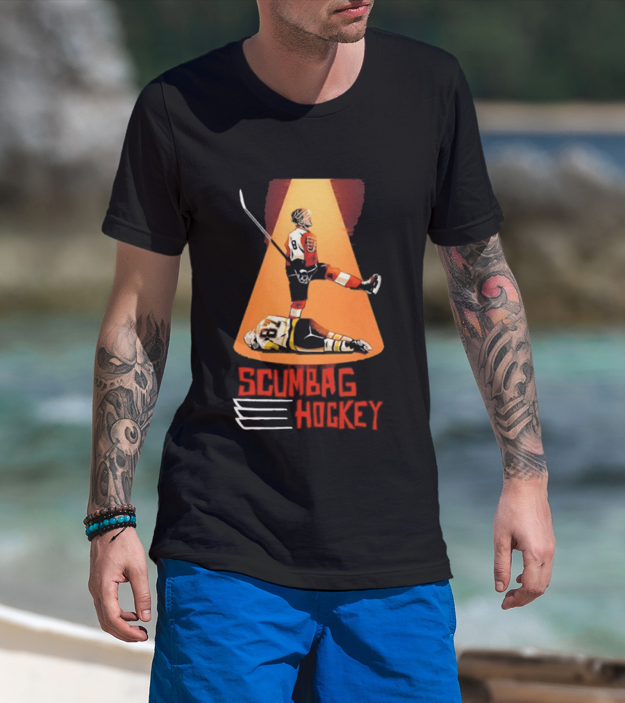 Philadelphia Flyers Cam York Scumbag Hockey Vs Pittsburgh Penguins Sidney Crosby T-Shirt