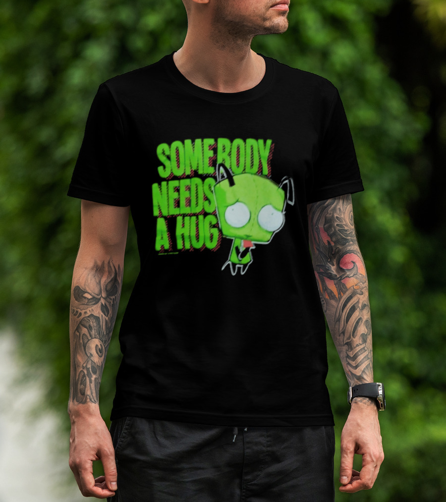 Somebody Needs A Hug Gir Invader Zim T-Shirt