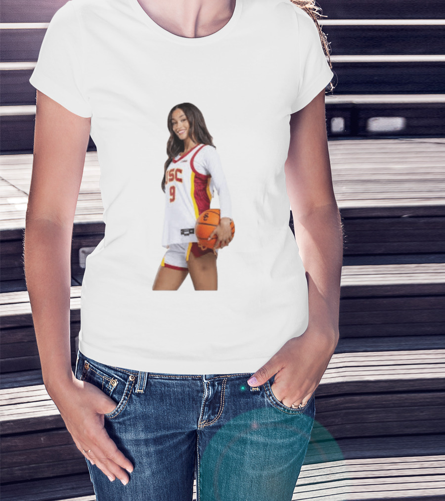 Jazzy Female Newcomer Of The Year USC Basketball T-Shirt