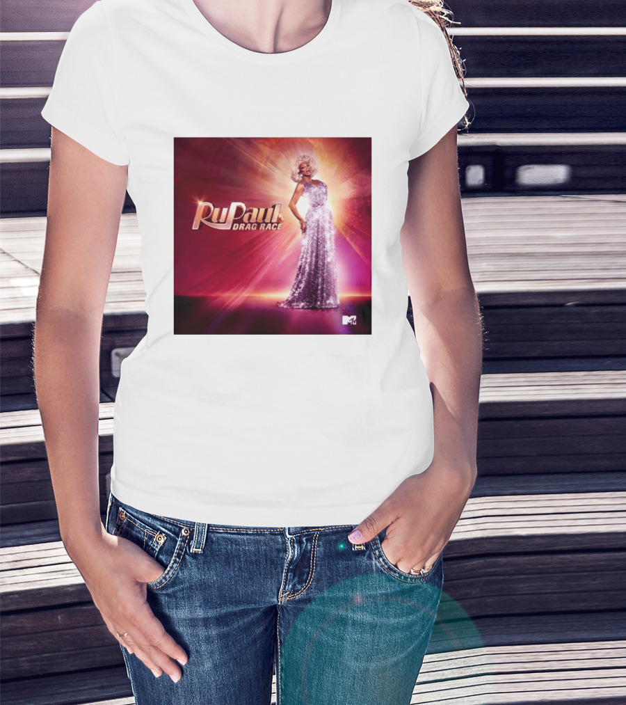 RuPaul's Drag Race Season 18 2026 MTV Bright Lights Glamor And Elegance T-Shirt