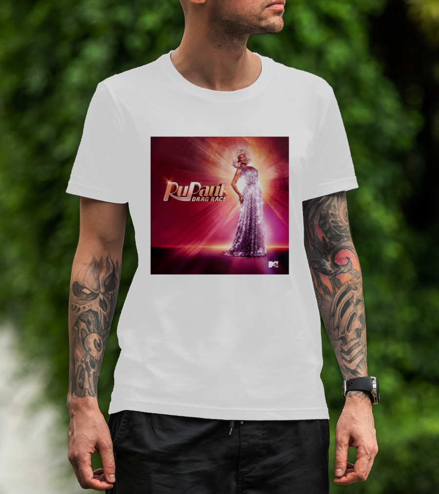 RuPaul's Drag Race Season 18 2026 MTV Bright Lights Glamor And Elegance T-Shirt