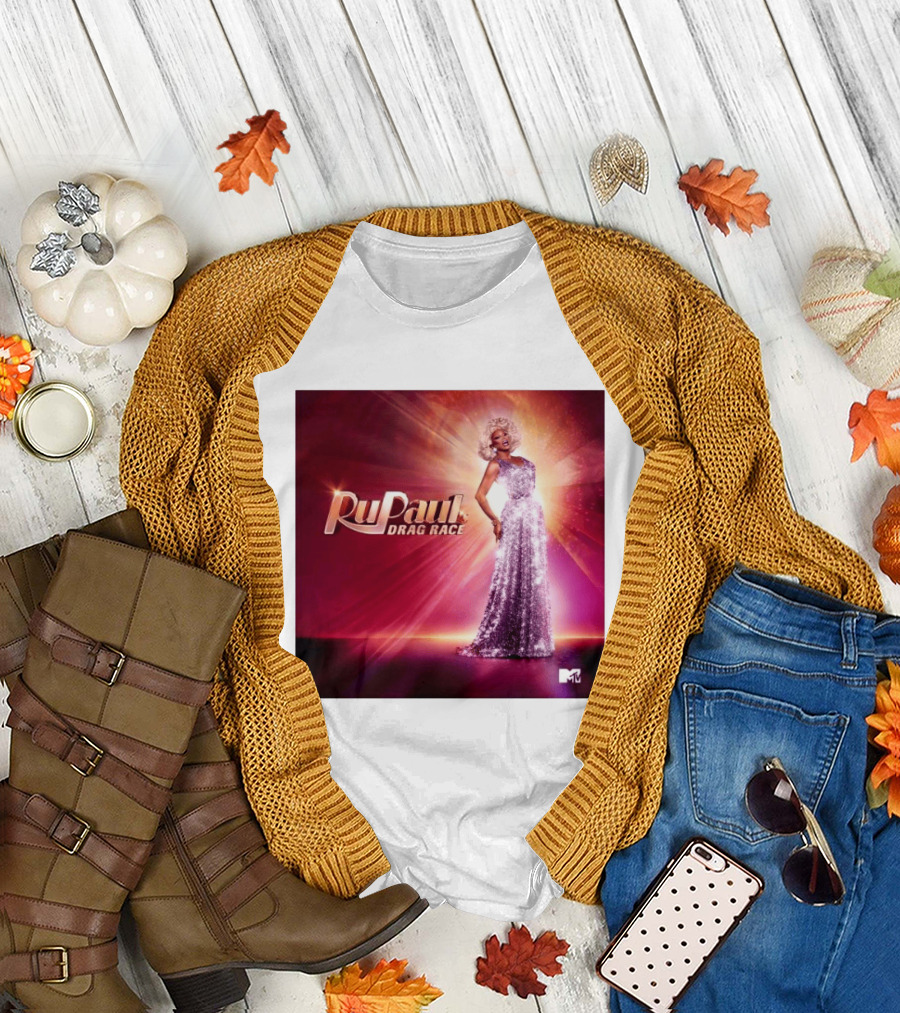 RuPaul's Drag Race Season 18 2026 MTV Bright Lights Glamor and Elegance T-Shirt