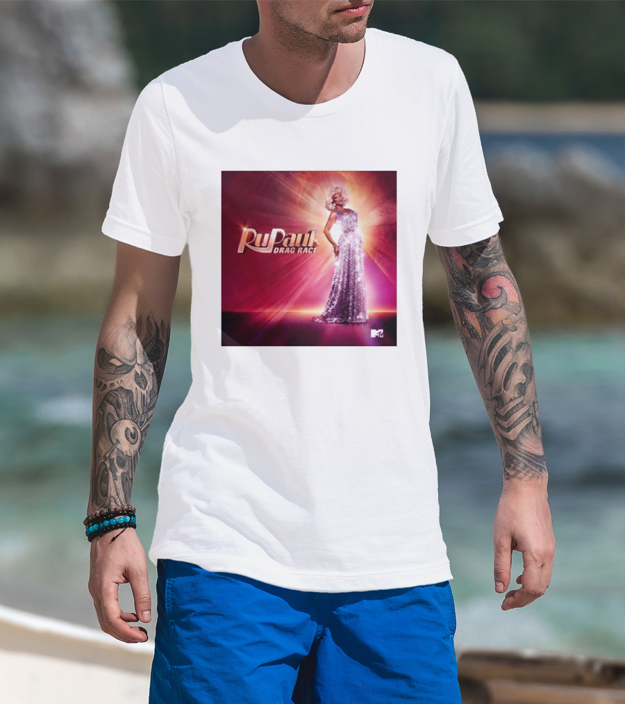 RuPaul's Drag Race Season 18 2026 MTV Bright Lights Glamor And Elegance T-Shirt