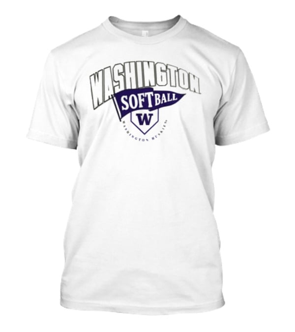 Washington Softball W Huskies Team Spirit T-Shirt