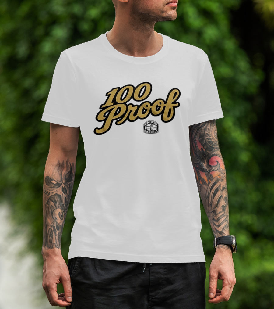 100 Proof Kentucky Barrels Football T-Shirt
