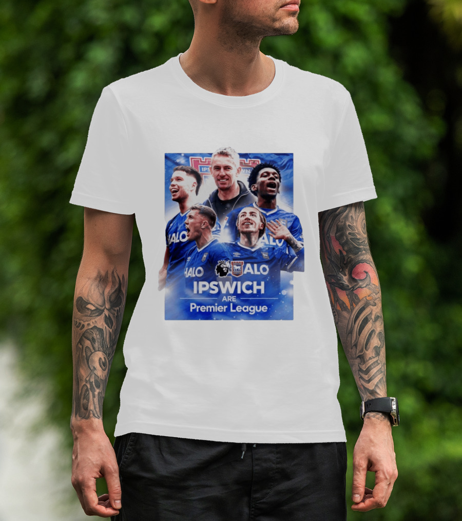 Ipswich Are Premier League HALO Ipswich Town FC T-Shirt