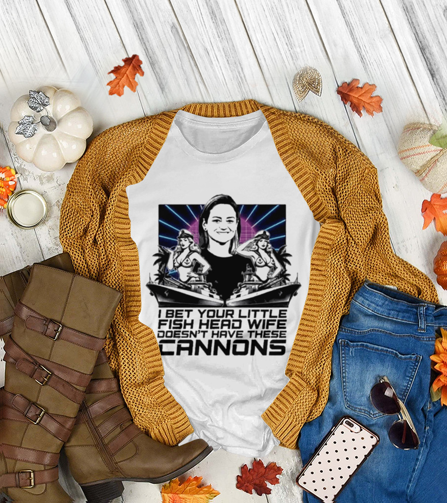 JPMorgan I Bet Your Little Asian Fish Head Wife Doesn’t Have These Cannons T-Shirt