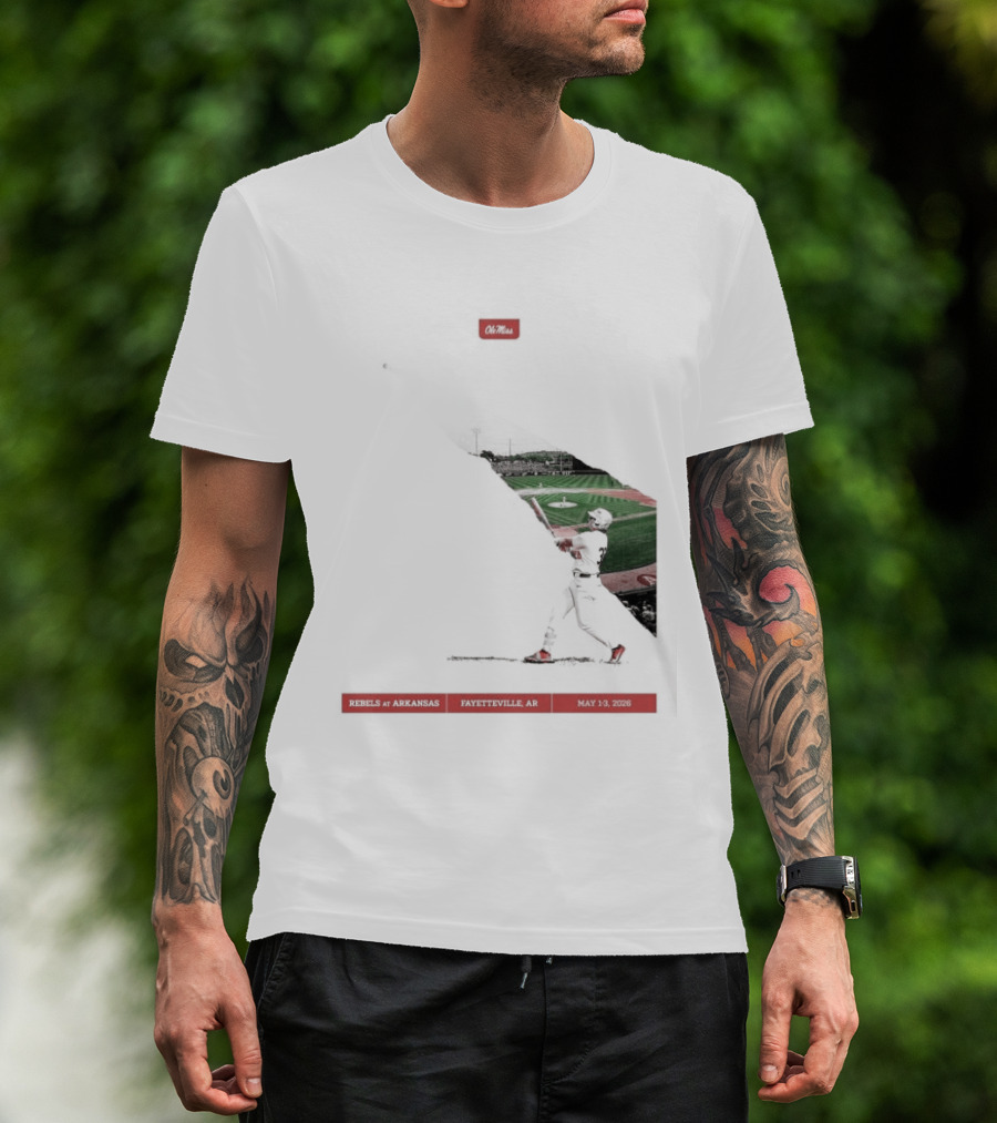 Ole Miss Baseball Swayze Field May 1 3 2026 Fayetteville AR Perfect Timing T-Shirt