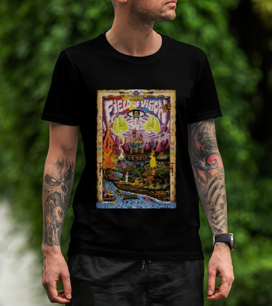 King Gizzard And The Lizard Wizard Field Of Vision II Buena Vista CO August 16 2026 T-Shirt